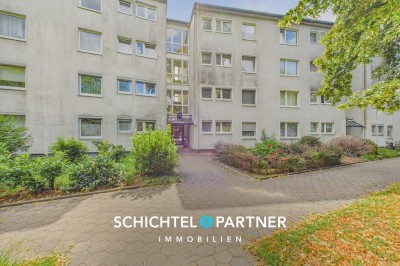 Neue Vahr Südost | Schöne Hochparterre-Wohnung mit Balkon und Wintergarten