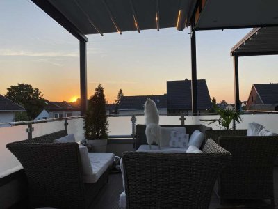 Architektenwohnhaus, einmaliger Penthousewohnung