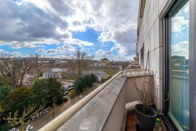 PENTHOUSE DIREKT AM KURHAUS! Modernisiert - luxuriös - einmalig *Stellplatz*