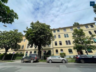 Jakominigürtel 3/1 - Altbauwohnung - 2 Zimmer mit Balkon in zentraler Lage