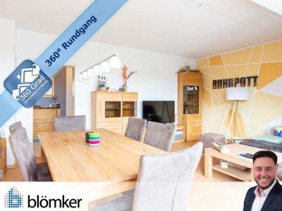 Blömker! Moderne 3,5-Raum Eigentumswohnung mit Süd-Balkon und Garage in Gladbeck Alt-Rentfort!