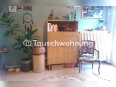 Tauschwohnung: 1 Zi.Whg + Balkon/separater Kü. und Bad gegen 2-3 Zi.Whg 55m²+
