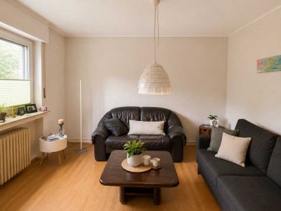 2 ZI ERDGESCHOSS WOHNUNG MIT BALKON & GARTEN - IN DÜSSELDORF