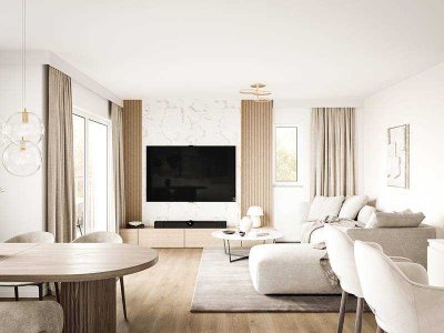 Moderne Neubauwohnung in Innenstadtlage