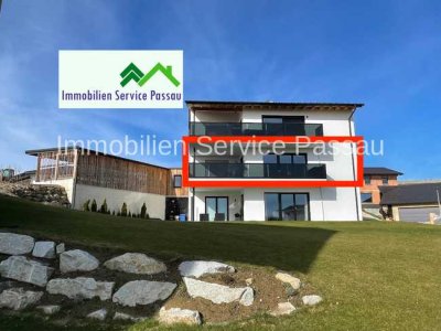 Luxuröse 3-Zimmerwohnung mit großem Balkon in Büchlberg! Barrierefreier Zugang!