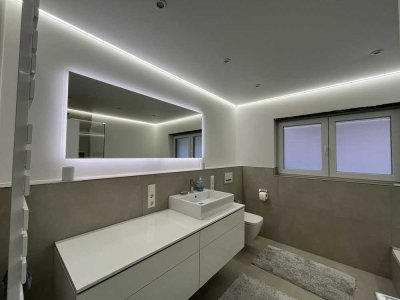 Großzügige 3,5-Zimmer-Erdgeschosswohnung mit Garten und Panoramablick über Angelbachtal