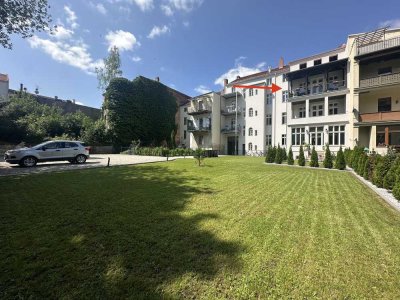 3-Zimmer | 141 m² moderner Altbau mit Aufzug, Parkplatz  & Balkon