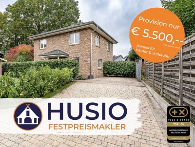 Moderne Stadtvilla auf Pfeifenstilgrundstück in ruhiger Wohnlage von Norderstedt