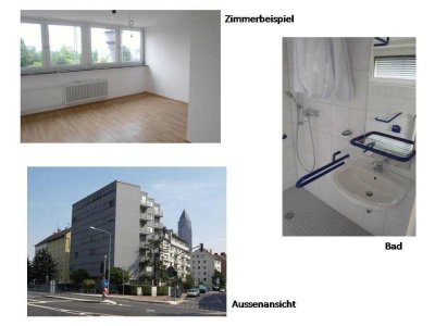 1-Zimmer-Apartment - VON PRIVAT - an der Messe! Neues Bad! Laminat!