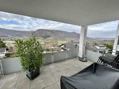 Exklusive Wohnung mit Panorama-Weitblick 4 Zimmer-neuwertig & hell