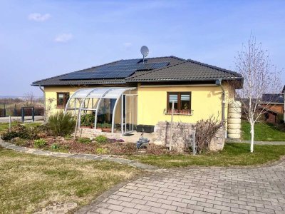 Energieeffizientes Passivhaus im Bungalowstil in bester Lage von Oberplanitz