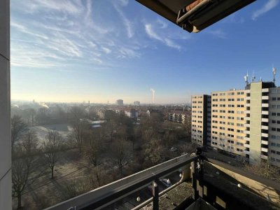 Lichtdurchflutete 2-Zimmer-Wohnung mit Balkon und Panoramablick über Göttingen