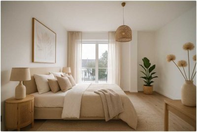 XXL-Balkon nach Südwesten: Perfekte 3-Zimmerwohnung
