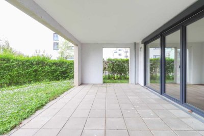Elegante Erdgeschosswohnung auf 164m² mit exklusiver Terrasse und eigenem Gartenanteil!