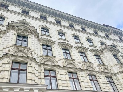 Elegantes Altbau-Ambiente – 4-Zimmer-Wohnung beim Naschmarkt