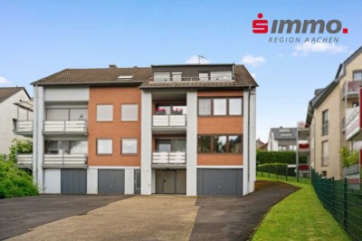 Lichtdurchflutete Eigentumswohnung mit Balkon
und eigenem Gartenabschnitt in ruhiger Lage