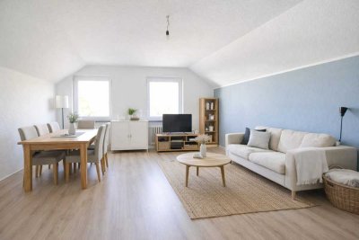 Bestand statt Versprechen: Vermietete, gepflegte 3-Zi.-DG-Wohnung gut gelegen in Gerbrunn