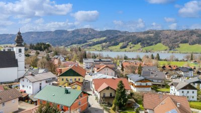 EINFACH COOL - Über den Dächern von Zell am Moos - Penthouse - Traum mit SUPER - Seeblick auf den Irrsee