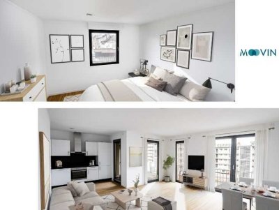 *NEU* Hochwertig ausgestattete 2-Zimmer-Neubauwohnung mit Loggia im 'Schillerquartier'