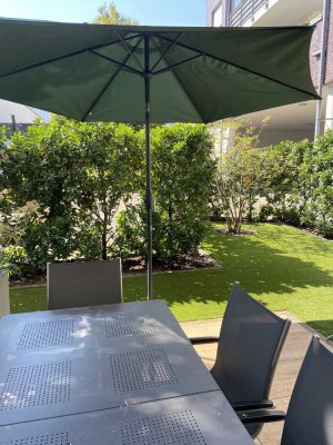 Ansprechende 2-Zimmer-EG-Wohnung mit gehobener Innenausstattung, EBK und Terrasse
