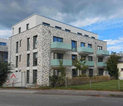 Erdgeschosswohnung mit kleinem Garten und Terrasse, 2 Zimmer, Neubau, EH40