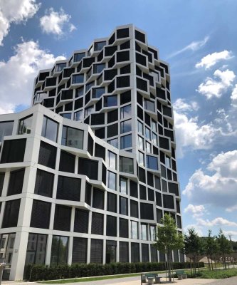 Exklusive 1,5-Zimmer-Wohnung mit Concierge-Service und Dachterrassennutzung im 15. OG