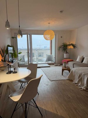 Wohnung mit Rheinblick, Zwischenmiete (3Monate)