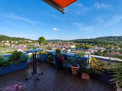 Penthouse mit Top - Ausstattung in Ka. - Grötzingen Südwestterrasse & Tiefgarage