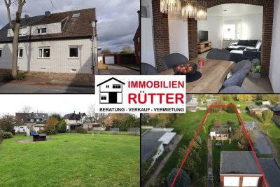 KaLi (Niersenbruch), DHH, ca. 130 m² Wfl. + 18 m² im DG, 6,0 Z2KD2B, Keller, Doppelgarage, Garten