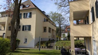 ruhig gelegene 2-RW mit viel Platz direkt an der Dresdner Heide