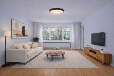 Erstbezug nach Kernsanierung - ruhige 3-Zi-Wohnung (92 m²) mit Balkon & TG in Wannsee ohne Provision