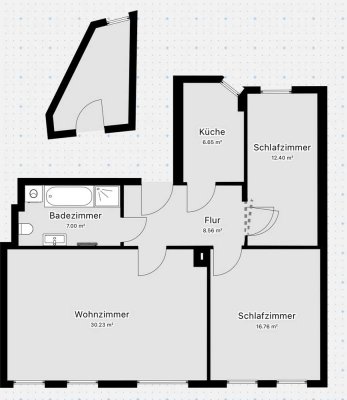 Provisionsfrei: Sanierte 3+1 Raumwohnung in Gera Untermhaus