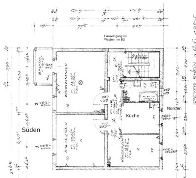 Freundliche 3-Zimmer-Wohnung mit Balkon in Frankenthal