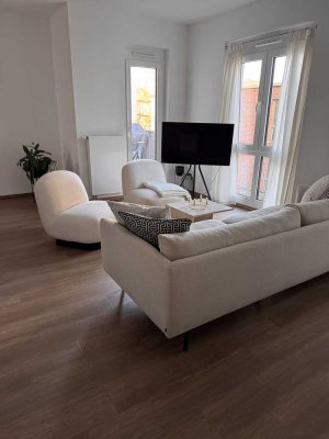 Befristet! Moderne 2-Zimmer Wohnung im 3. OG mit Balkon in Hamburg-Barmbek-Süd