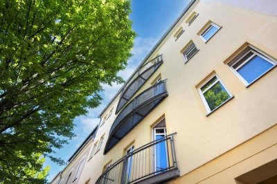 Zentral gelegene Wohnung mit sehr guter Anbindung.