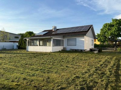Gemütlicher Bungalow auch für den Altersruhe Sitz gut geeignet