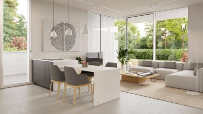 Exklusive Gartenwohnung im urbanen Freiraum Freisaal