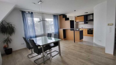 Freundliche 3-Zimmer-Maisonette-Wohnung mit großer Terrasse im Herzen von Kirrlach