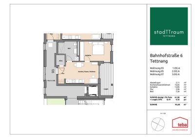 Neubauprojekt "stadTTraum"
Leben wo andere Urlaub machen