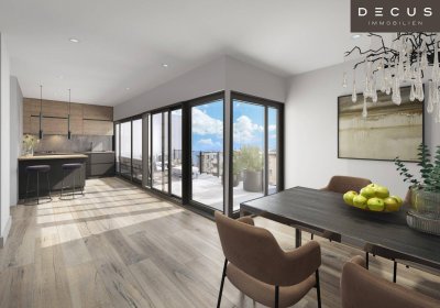 HOCHWERTIGE DACHGESCHOSSWOHNUNG | GROSSE TERRASSE | ERSTBEZUG| ANLAGE