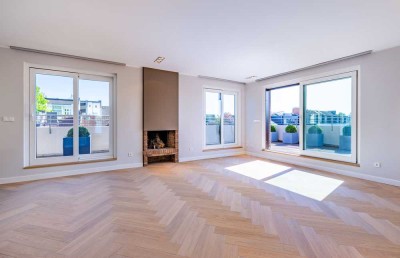 Wohnen ganz oben – Exklusives Penthouse über den Dächern Uhlenhorsts ++courtagefrei++