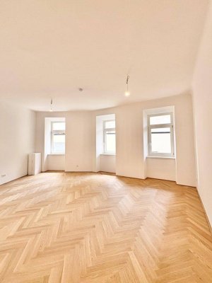 Hochwertige 3Zi Altbauwohnung mit Balkon im Erstbezug - Die Schokoladenfabrik