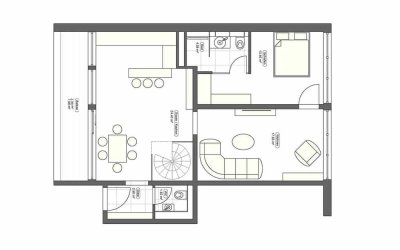Stilvolle, sanierte 2-Raum-Wohnung mit Balkon und EBK in Mainz