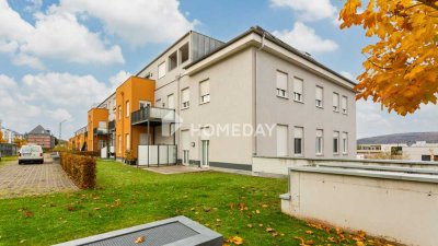 Moderne 1,5-Zimmer-Wohnung mit Terrasse & Carport in ruhiger Lage von Trier-Feyen