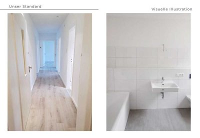 Frisch sanierte 3 Zimmer Wohnungen in Grevenbroich