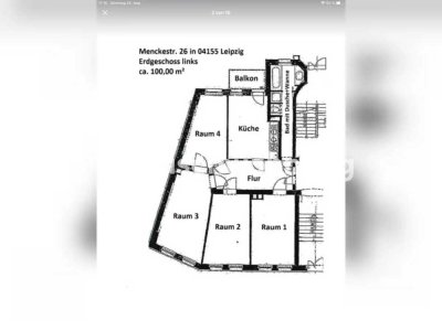 Tauschwohnung: Geräumige Wohnung in Leipzig gesucht