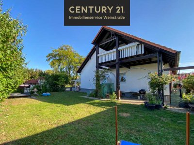 TOP-Energie Architektenhaus mit 3 Wohneinheiten und Märchengarten°!