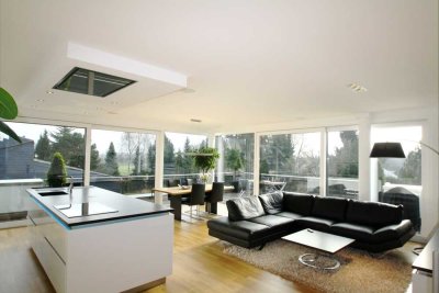 Exklusive Penthouse-Wohnung Stadtgrenze Düsseldorf / Meerbusch-Büderich