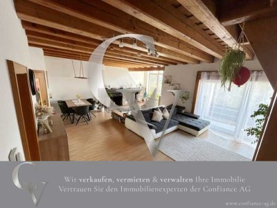 Stilvolle Maisonettewohnung mit Gartenanteil