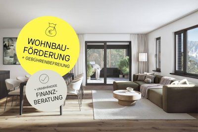 Zentral gelegene 2-Zimmer Terrassenwohnung in Schruns